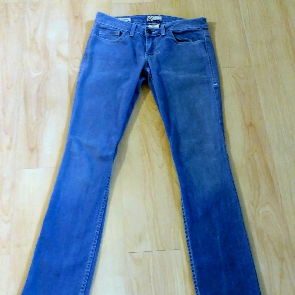 William Rast Light Blur "Rachel Skinny" Lowrise Jeans